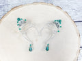 Silver Jeweled Filigree Elven Ear Cuffs - Custom Colors