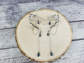 Silver Woodland Branch Elven Ear Cuffs - Custom Colors