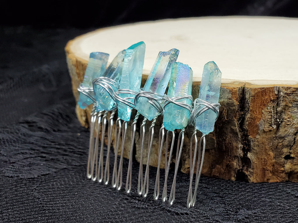 Basic Quartz Crystal Hair Comb
