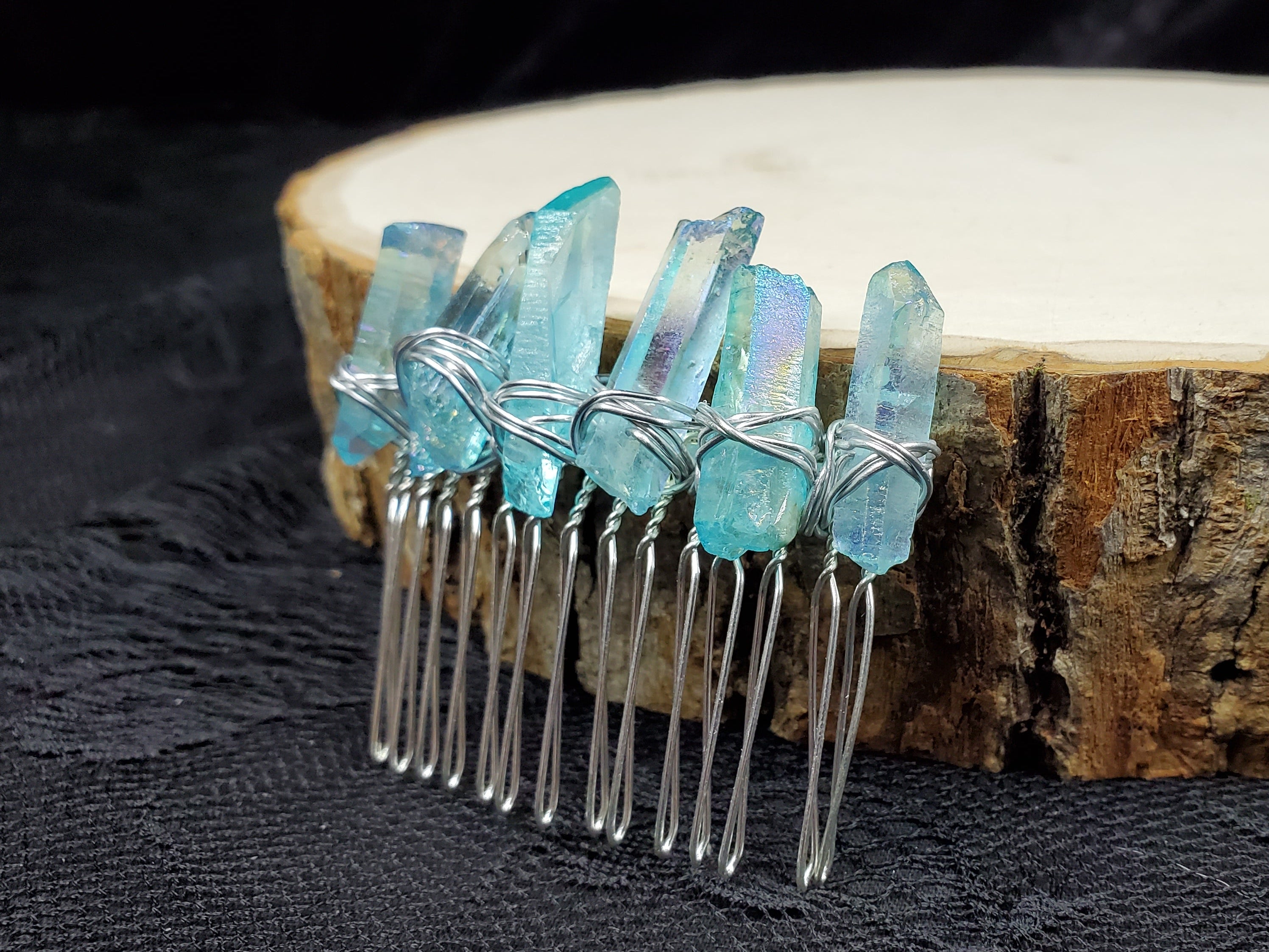 Basic Quartz Crystal Hair Comb