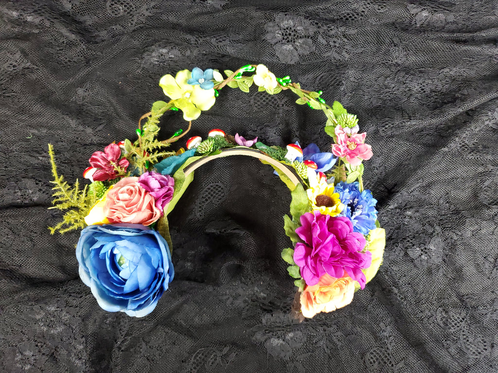 Floral Fairy Halo Headpiece