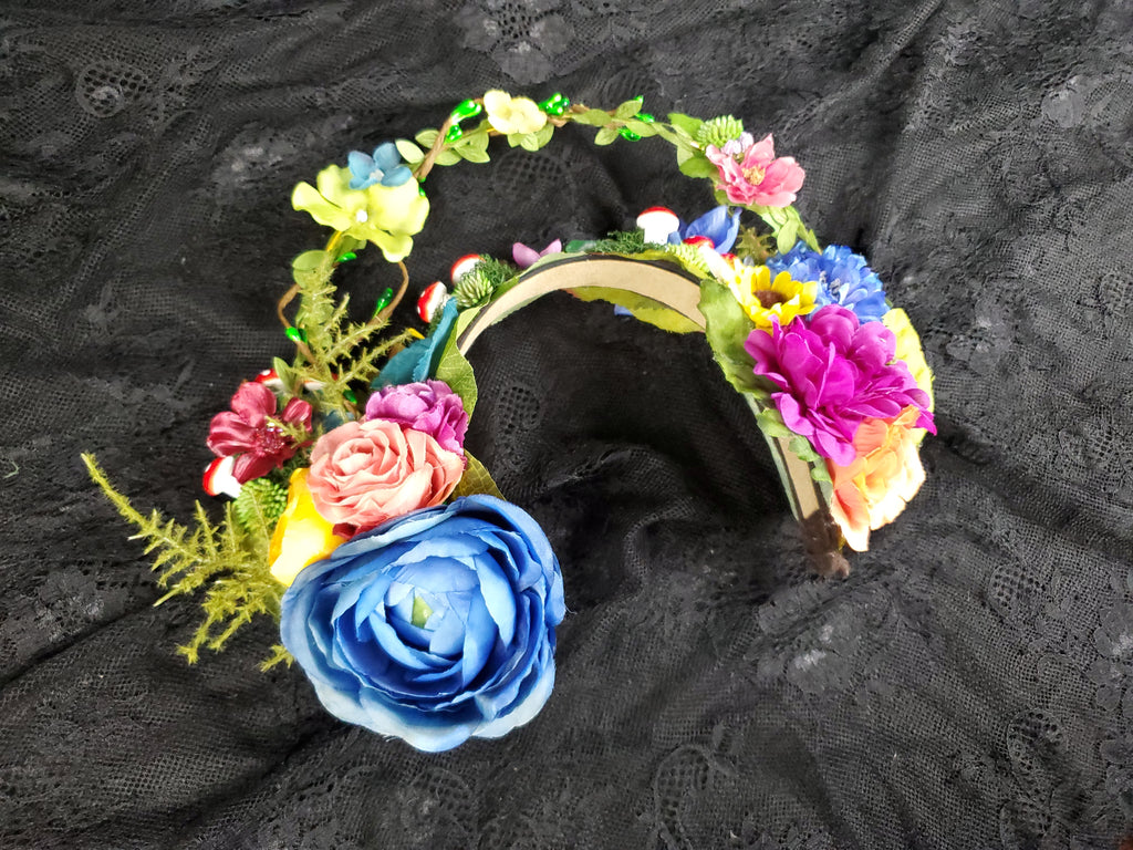 Floral Fairy Halo Headpiece