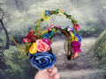 Floral Fairy Halo Headpiece