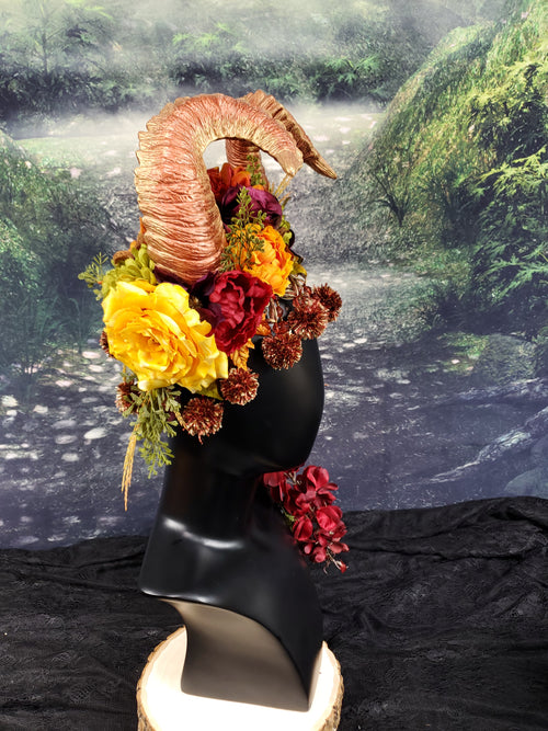 Autumn Maenad Horned Headdress