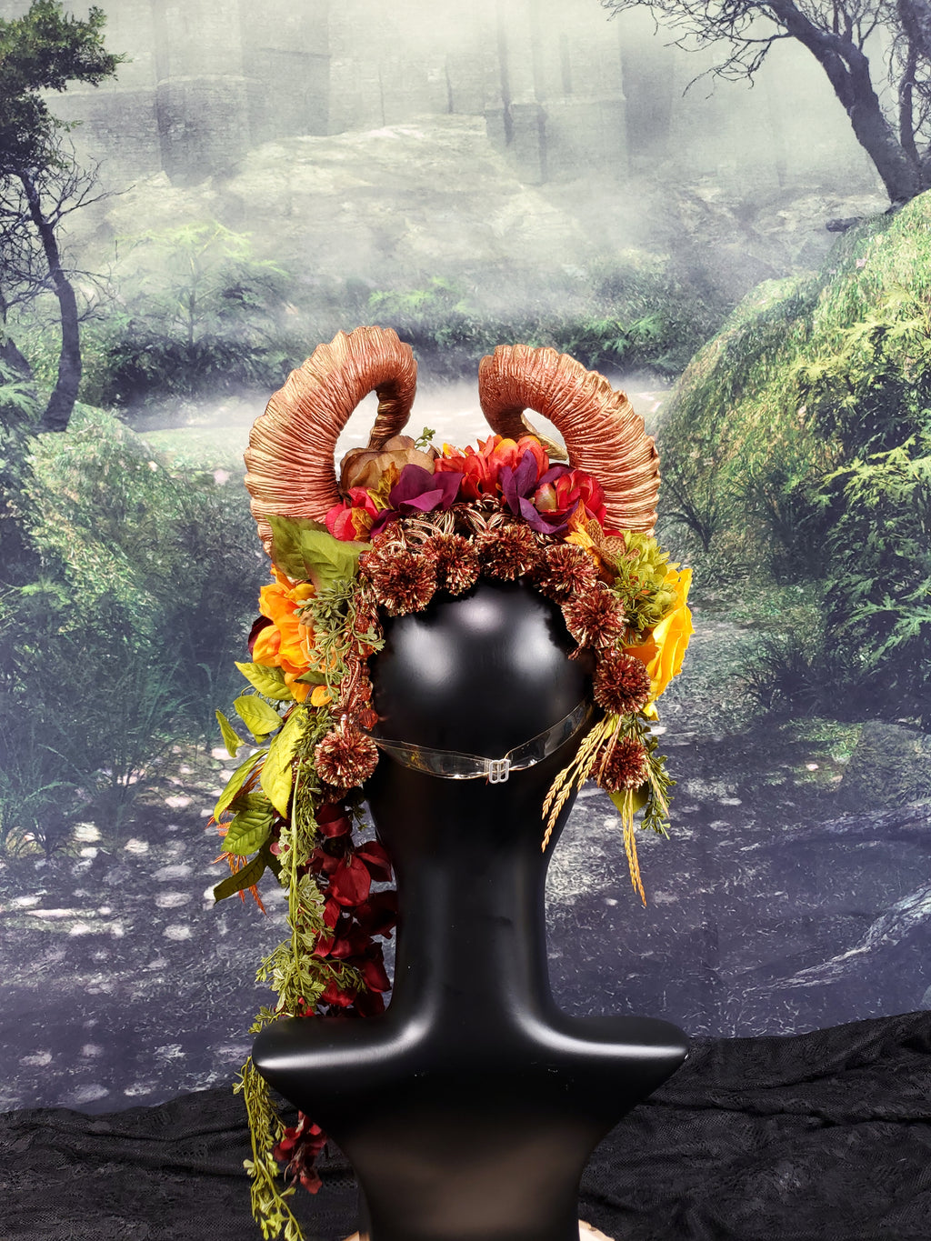 Autumn Maenad Horned Headdress