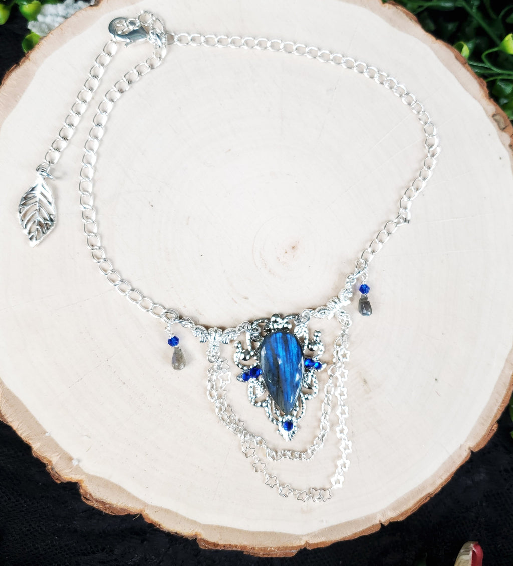 Celestial Enchantment - Blue Labradorite Necklace