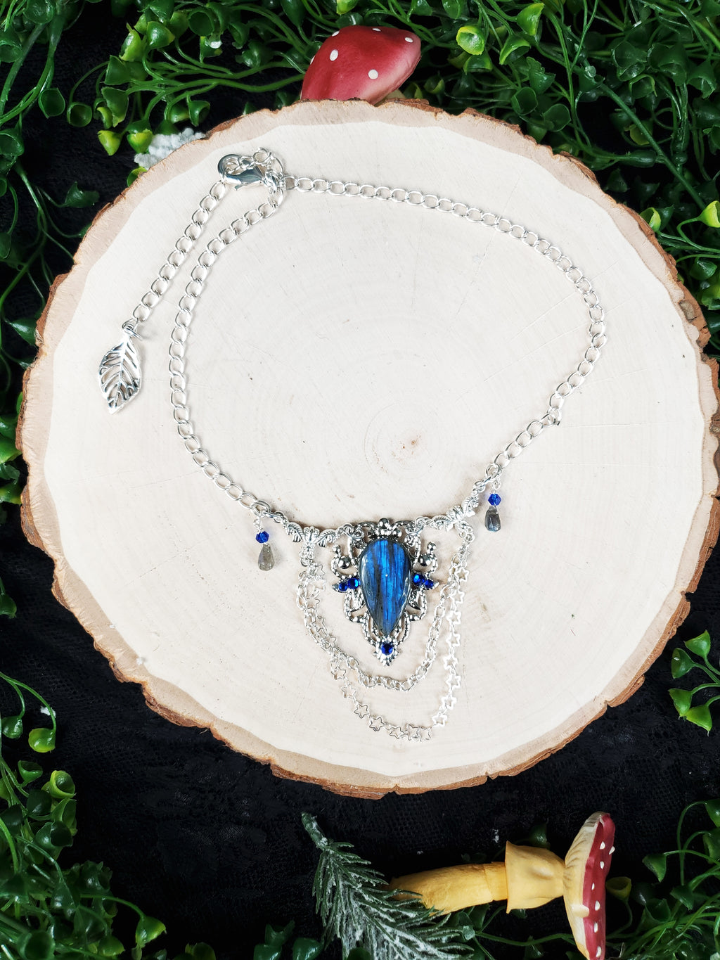 Celestial Enchantment - Blue Labradorite Necklace