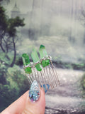 Mini Crystal Hair Combs