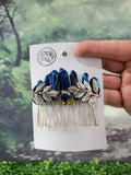 Laurel Crystal Hair Comb
