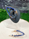 Simple Gold Jeweled Elven Ear Cuffs - Custom Colors